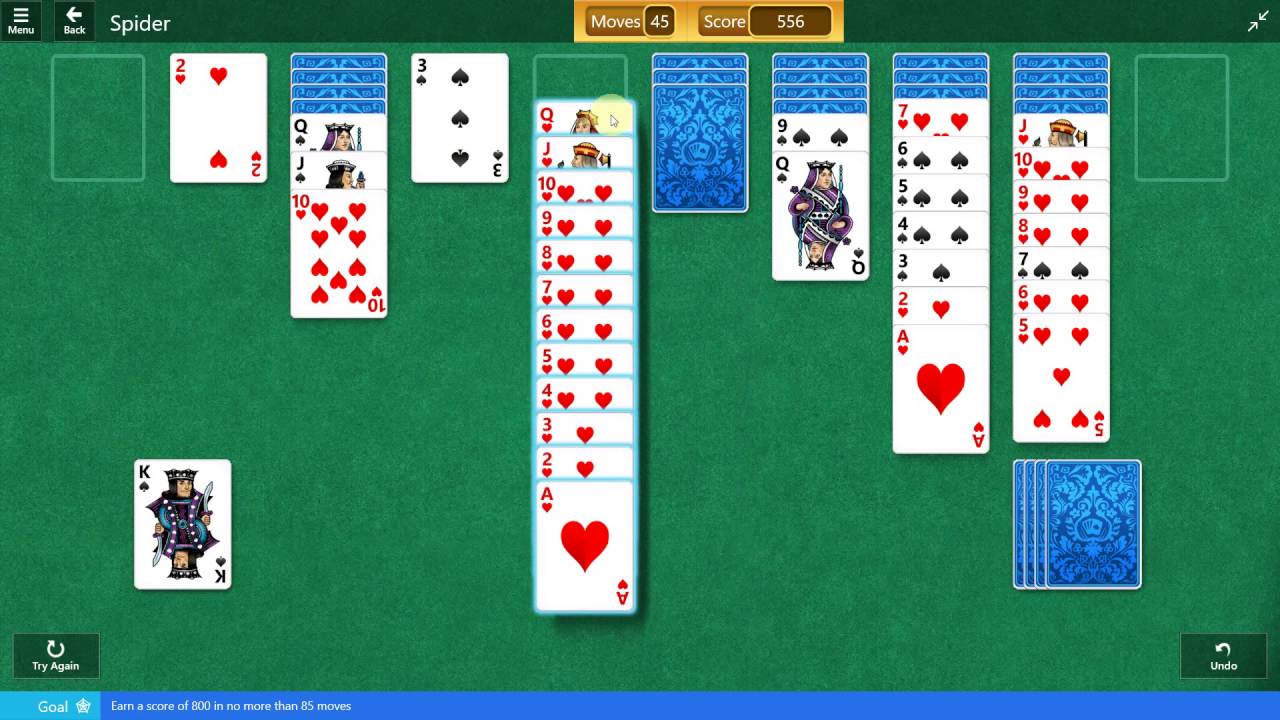 Microsoft Spider Solitaire For Mac
